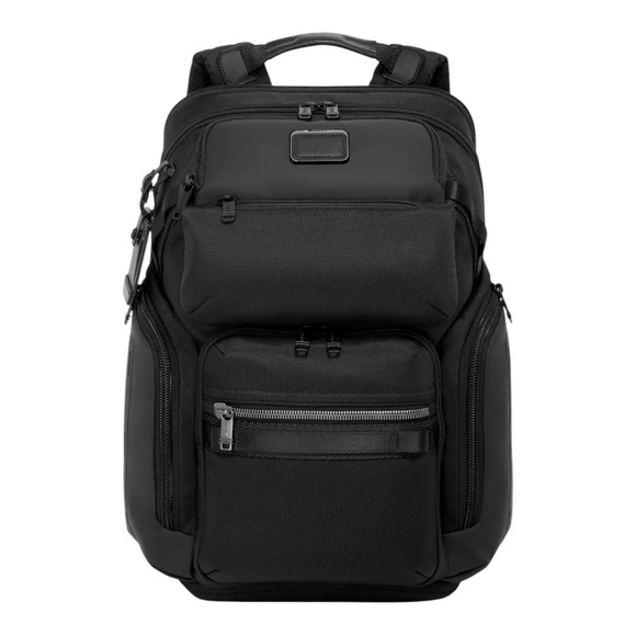Tumi Other - TUMI Alpha Bravo Nomadic Backpack Black 19" Nylon Laptop Travel Men Carry On